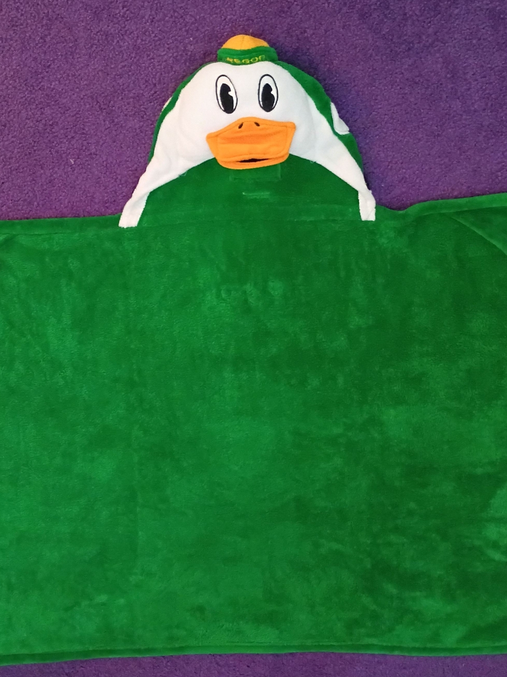 Oregon Ducks Hooded Towel